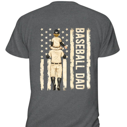 Dear Dad, We’re Awesome Thank You Shirt – Personalized Custom T-Shirt – Birthday or Father’s Day Gift for Baseball & Softball Fans  Ezcustomize