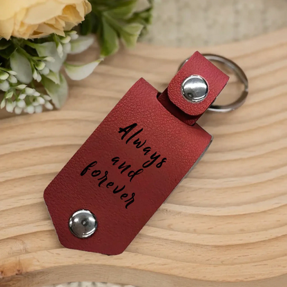 Drive Safe My Love, Custom Leather Keychain  Ezcustomize