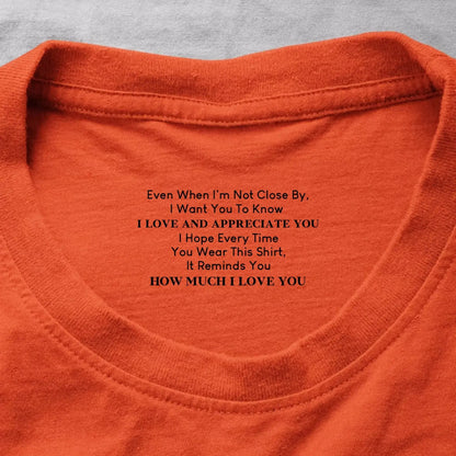 Every Time You Wear This Shirt - Personalized Hidden/Custom Message Shirt - Gift for Dad, Father  Ezcustomize