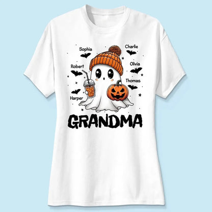 Fall Season Halloween Boo Design – Personalized Shirt – Fun Custom Gift for Spooky Season, Halloween Parties & Autumn Lovers  Ezcustomize