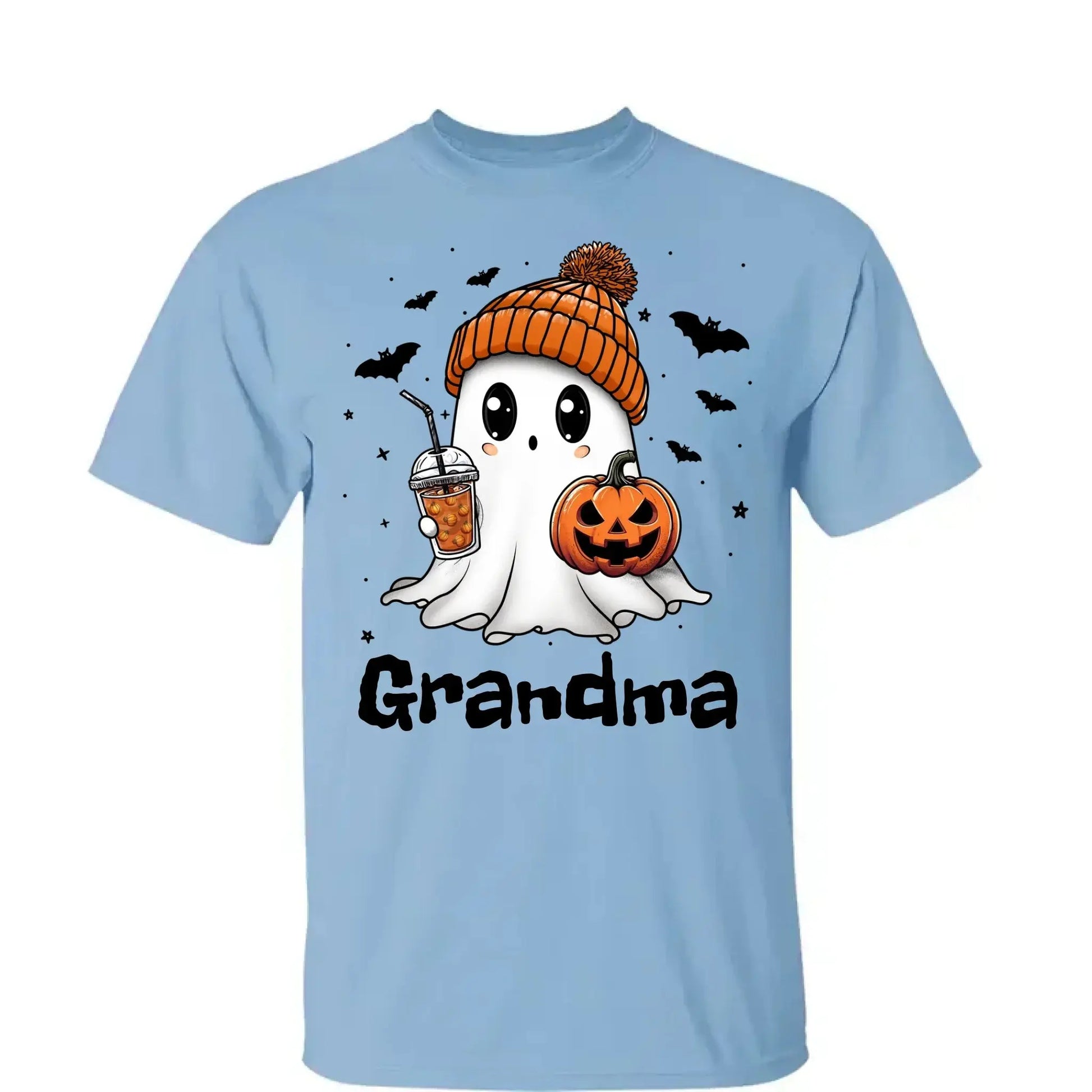 Fall Season Halloween Boo Design – Personalized Shirt – Fun Custom Gift for Spooky Season, Halloween Parties & Autumn Lovers  Ezcustomize