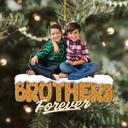 Family Forever Gingerbread Cookie Letters – Custom Acrylic Ornament – Christmas Gift for Family Members  Ezcustomize