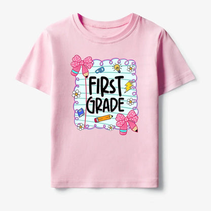 First Day of School Design – Personalized Shirt for Kids – Custom Back-to-School Gift for Students, Preschoolers & Little Learners  Ezcustomize