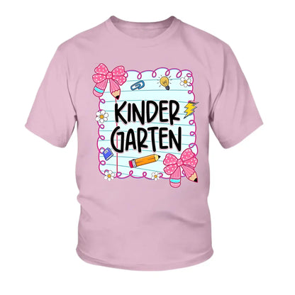 First Day of School Design – Personalized Shirt for Kids – Custom Back-to-School Gift for Students, Preschoolers & Little Learners  Ezcustomize