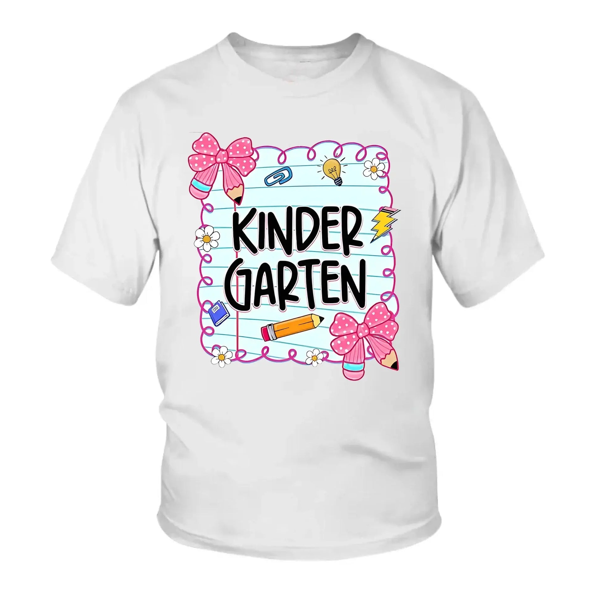 First Day of School Design – Personalized Shirt for Kids – Custom Back-to-School Gift for Students, Preschoolers & Little Learners  Ezcustomize