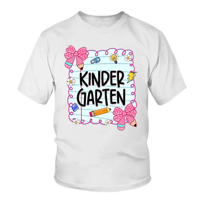 First Day of School Design – Personalized Shirt for Kids – Custom Back-to-School Gift for Students, Preschoolers & Little Learners  Ezcustomize