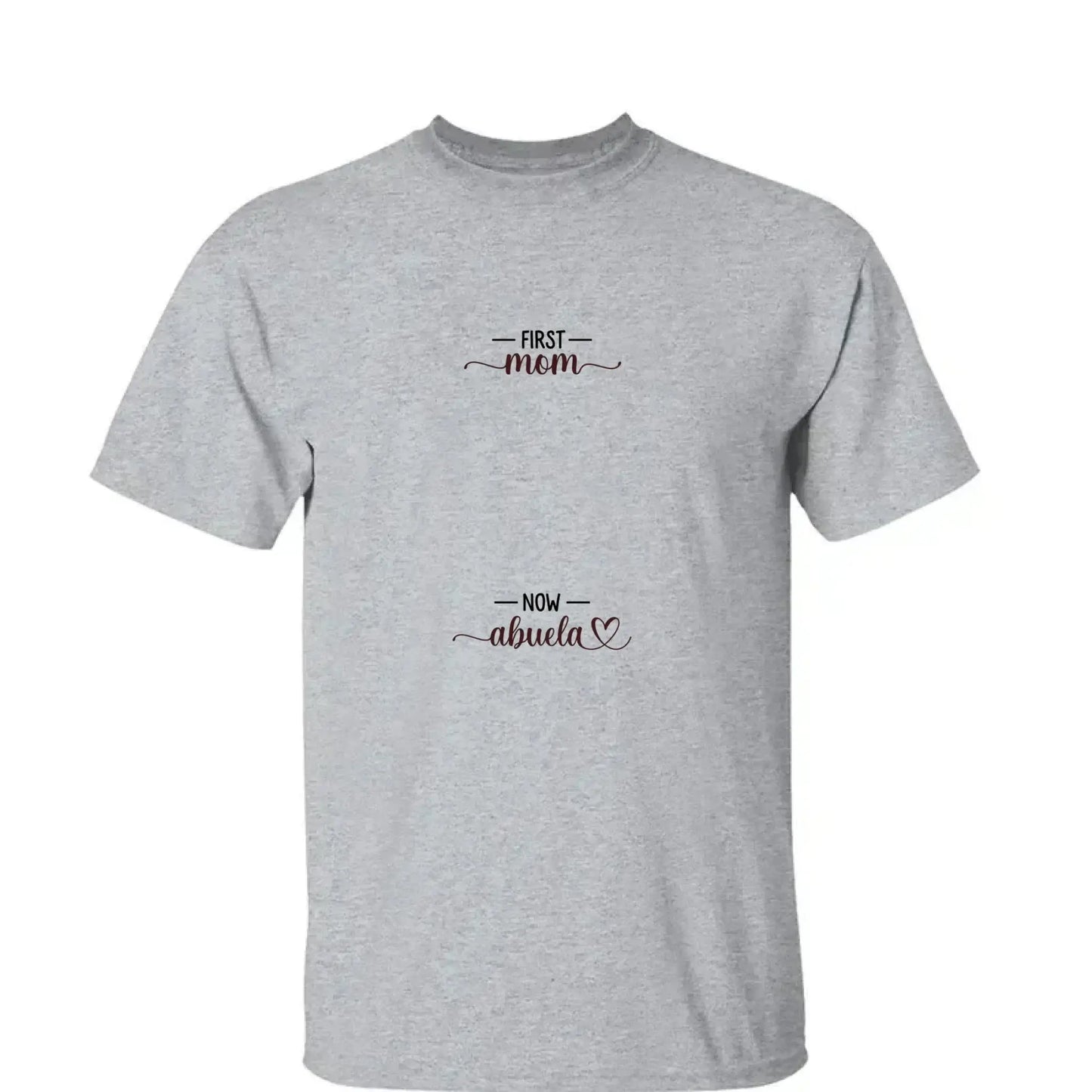 First Mom Now Grandma – Personalized Custom Shirt, Thoughtful Gift for Moms Turned Grandmas  Ezcustomize