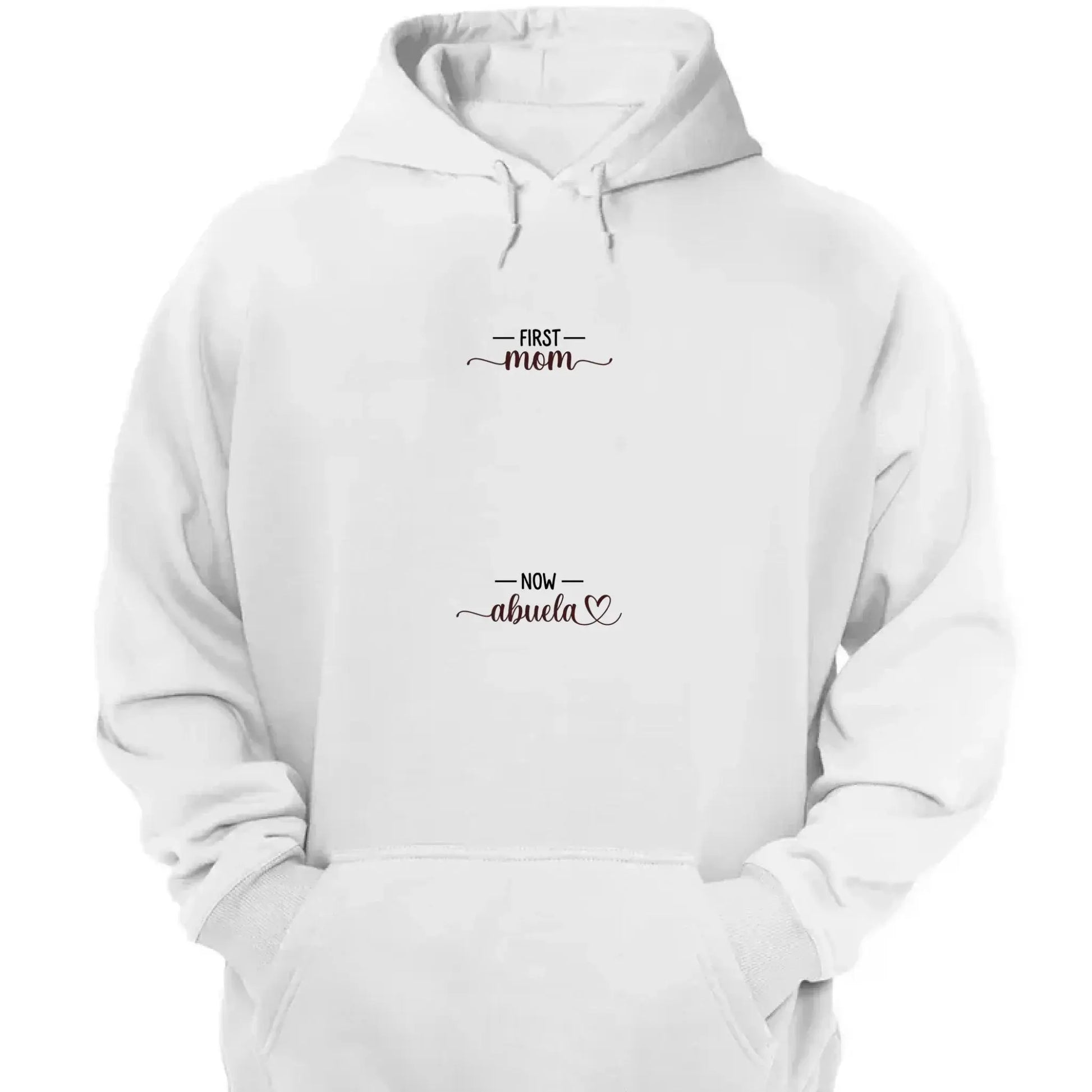 First Mom Now Grandma – Personalized Custom Shirt, Thoughtful Gift for Moms Turned Grandmas  Ezcustomize