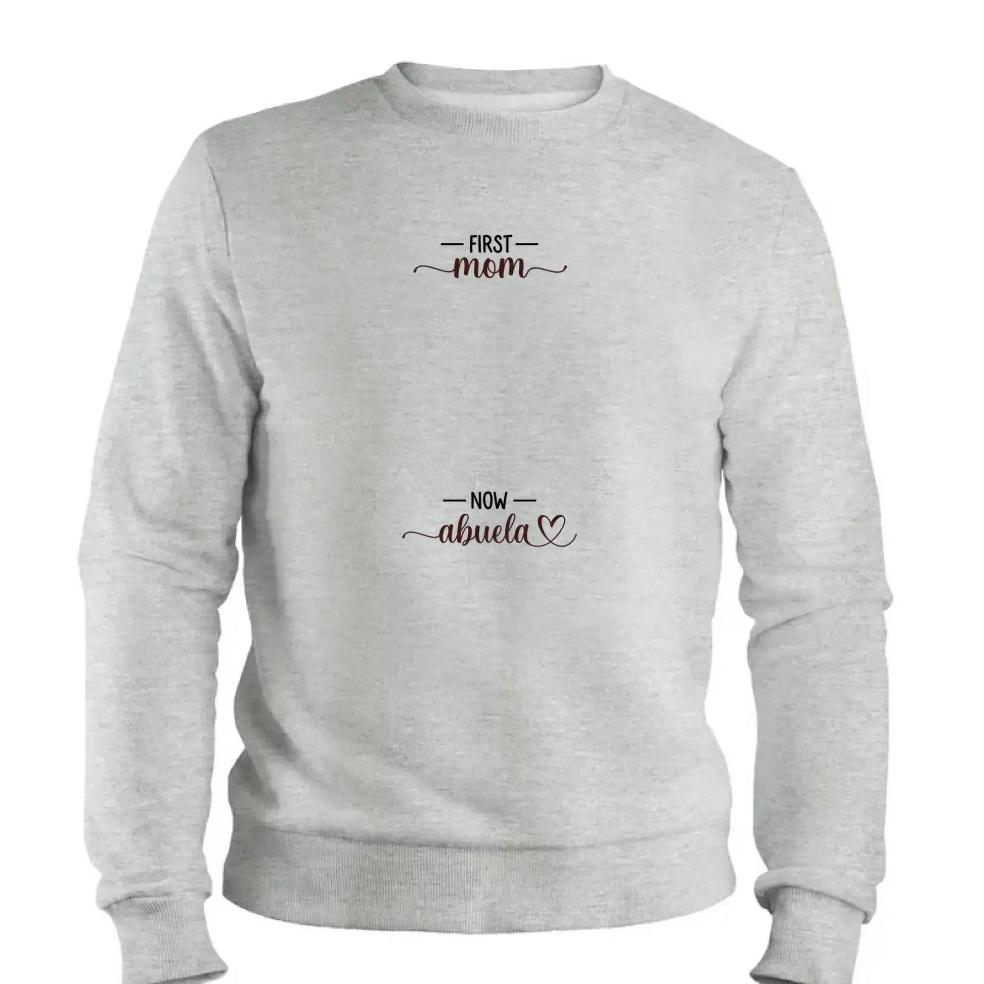 First Mom Now Grandma – Personalized Custom Shirt, Thoughtful Gift for Moms Turned Grandmas  Ezcustomize