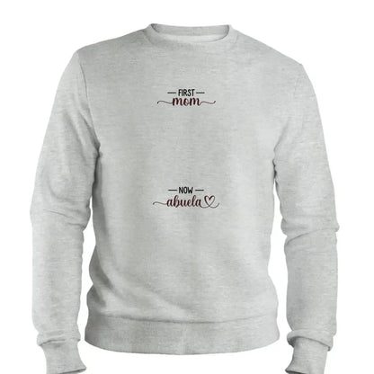 First Mom Now Grandma – Personalized Custom Shirt, Thoughtful Gift for Moms Turned Grandmas  Ezcustomize