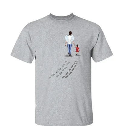 Following In Your Footsteps With Love – Personalized T-Shirt/Hoodie for Mom or Grandma, Custom Mother’s Day Gift from Family  Ezcustomize
