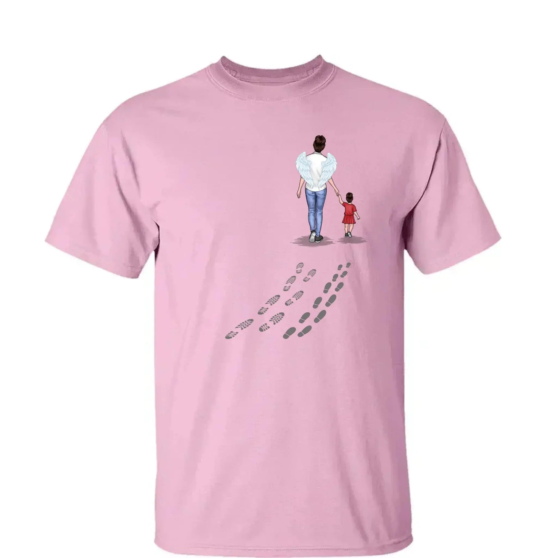 Following In Your Footsteps With Love – Personalized T-Shirt/Hoodie for Mom or Grandma, Custom Mother’s Day Gift from Family  Ezcustomize