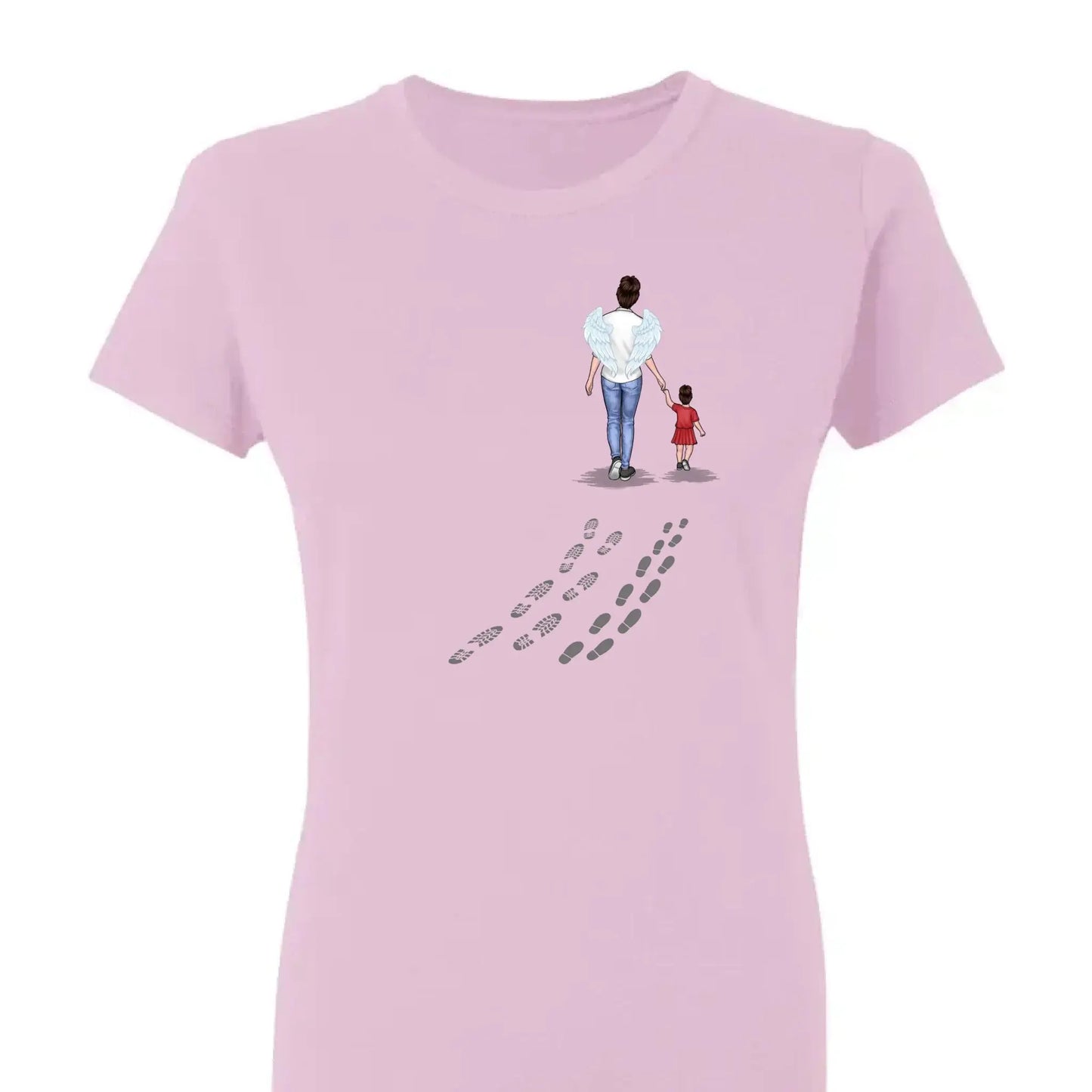 Following In Your Footsteps With Love – Personalized T-Shirt/Hoodie for Mom or Grandma, Custom Mother’s Day Gift from Family  Ezcustomize