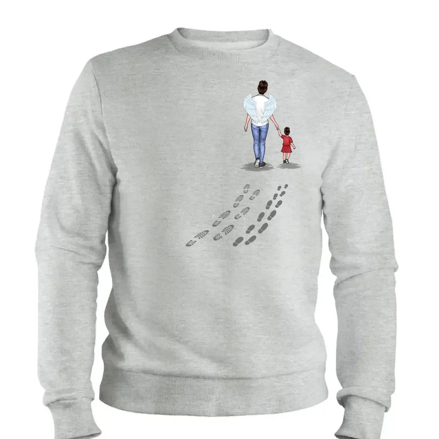 Following In Your Footsteps With Love – Personalized T-Shirt/Hoodie for Mom or Grandma, Custom Mother’s Day Gift from Family  Ezcustomize