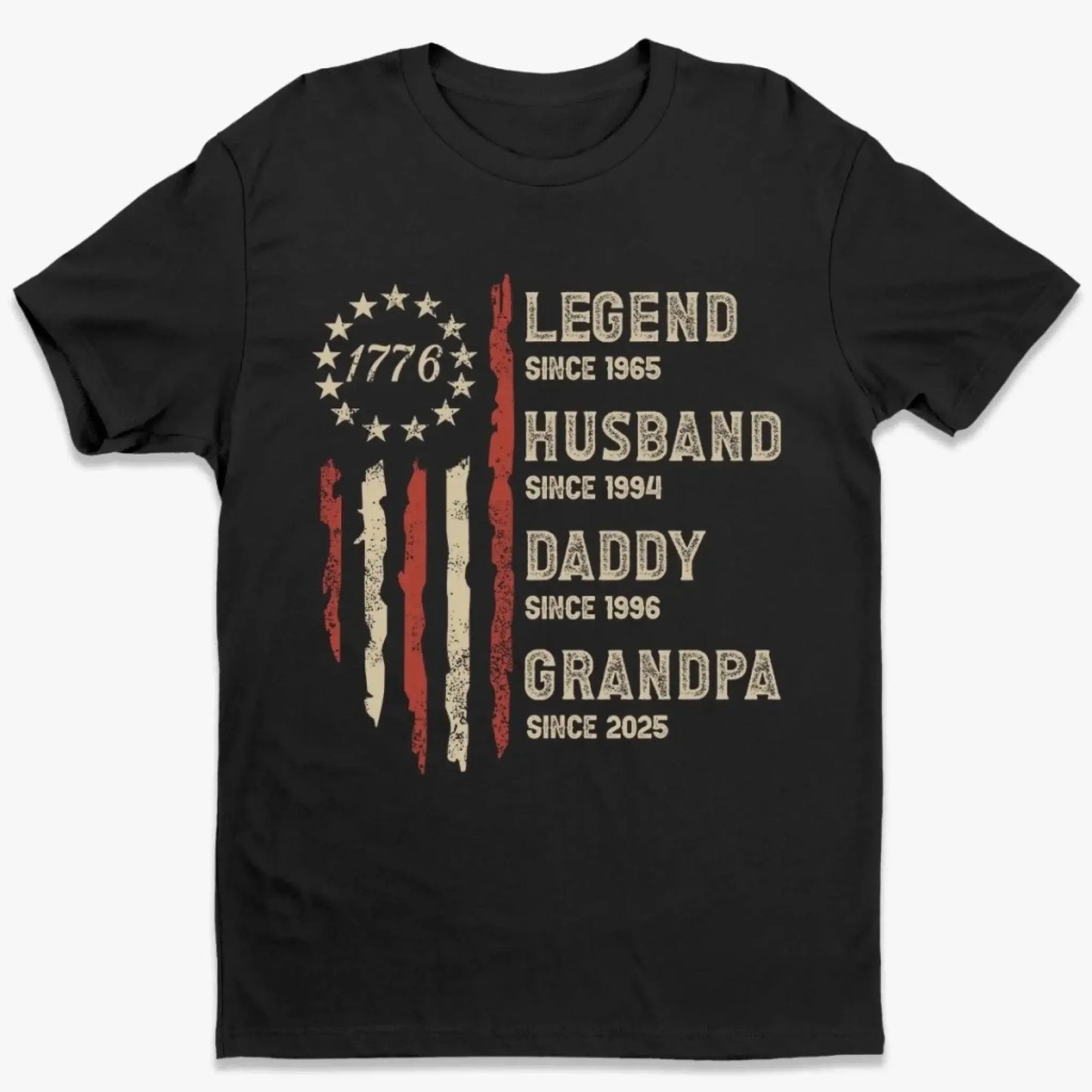 Forever Awesome – Personalized Shirt – Funny Birthday & Father’s Day Gift for Dad, Grandpa or Husband  Ezcustomize