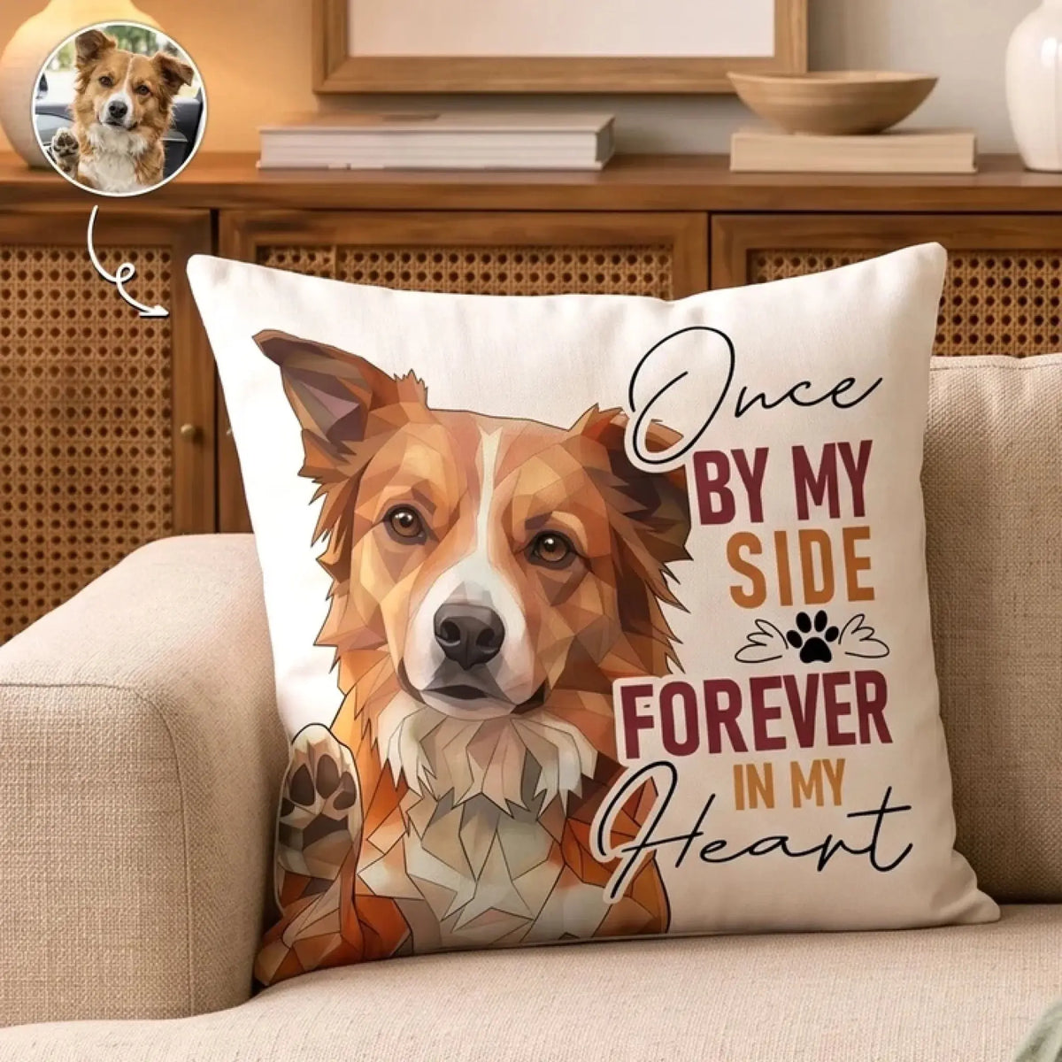 forever-in-my-heart-custom-pet-portrait-pet-loss-gifts-for-pet-parents-personalized-pillow-1