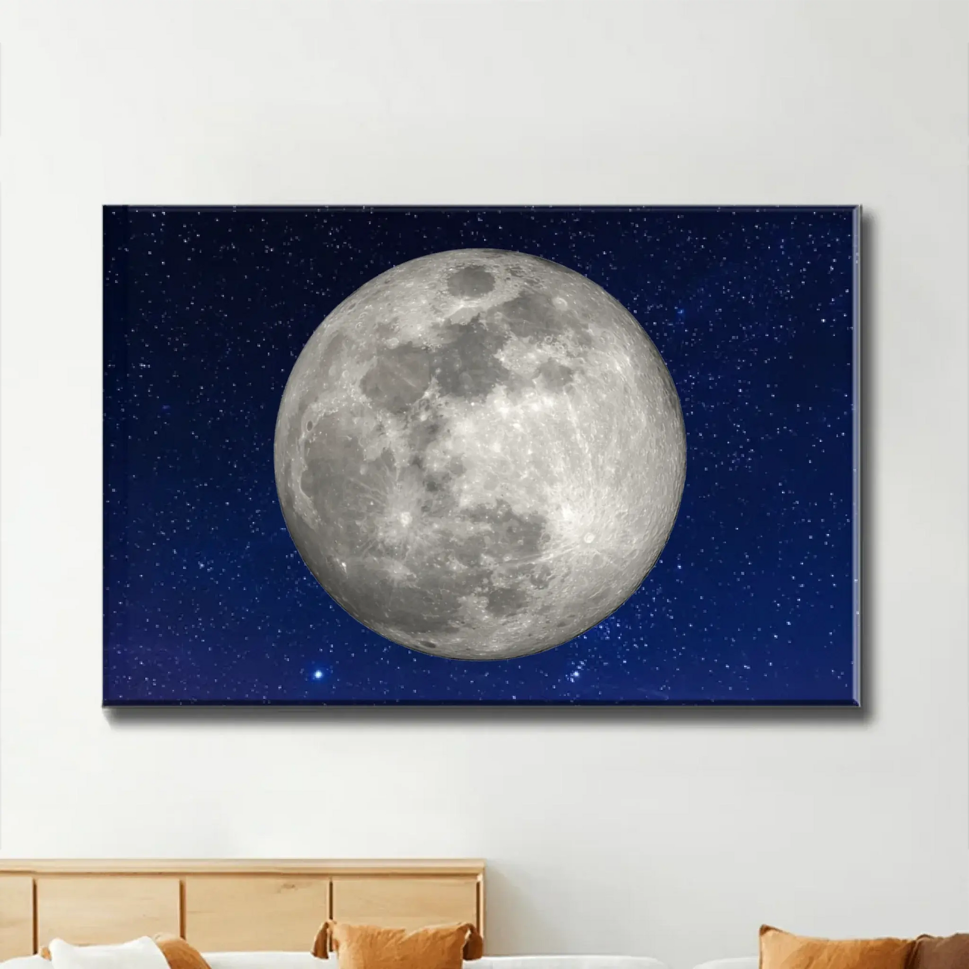 Galaxy Night Custom Birth Moon – The Days You Became Our Dad – Personalized Poster, Heartfelt Father’s Day Gift for Dad or Husband  Ezcustomize