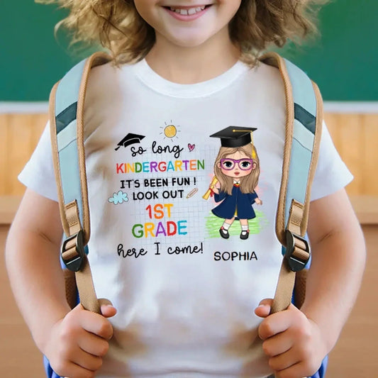Graduation Celebration Shirt – Personalized T-Shirt – Custom Last Day of School Gift for Kids of All Grades  Ezcustomize