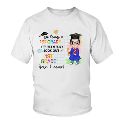 Graduation Celebration Shirt – Personalized T-Shirt – Custom Last Day of School Gift for Kids of All Grades  Ezcustomize
