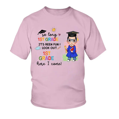 Graduation Celebration Shirt – Personalized T-Shirt – Custom Last Day of School Gift for Kids of All Grades  Ezcustomize