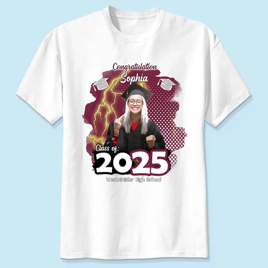 Graduation Family Shirt – Personalized T-Shirt – Custom Congratulations Gift for Your Graduate & Loved Ones  Ezcustomize