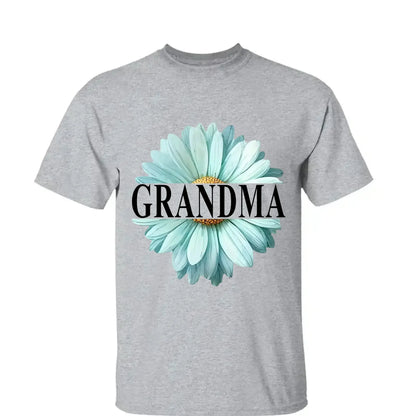 Grandma Daisy Flower Shirt – Personalized T-Shirt – Custom Mother’s Day Gift for Mom or Grandma from Kids  Ezcustomize