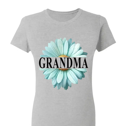 Grandma Daisy Flower Shirt – Personalized T-Shirt – Custom Mother’s Day Gift for Mom or Grandma from Kids  Ezcustomize