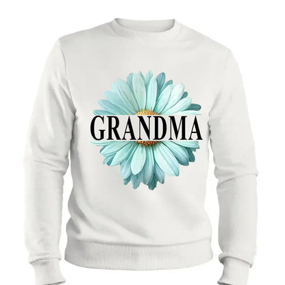 Grandma Daisy Flower Shirt – Personalized T-Shirt – Custom Mother’s Day Gift for Mom or Grandma from Kids  Ezcustomize