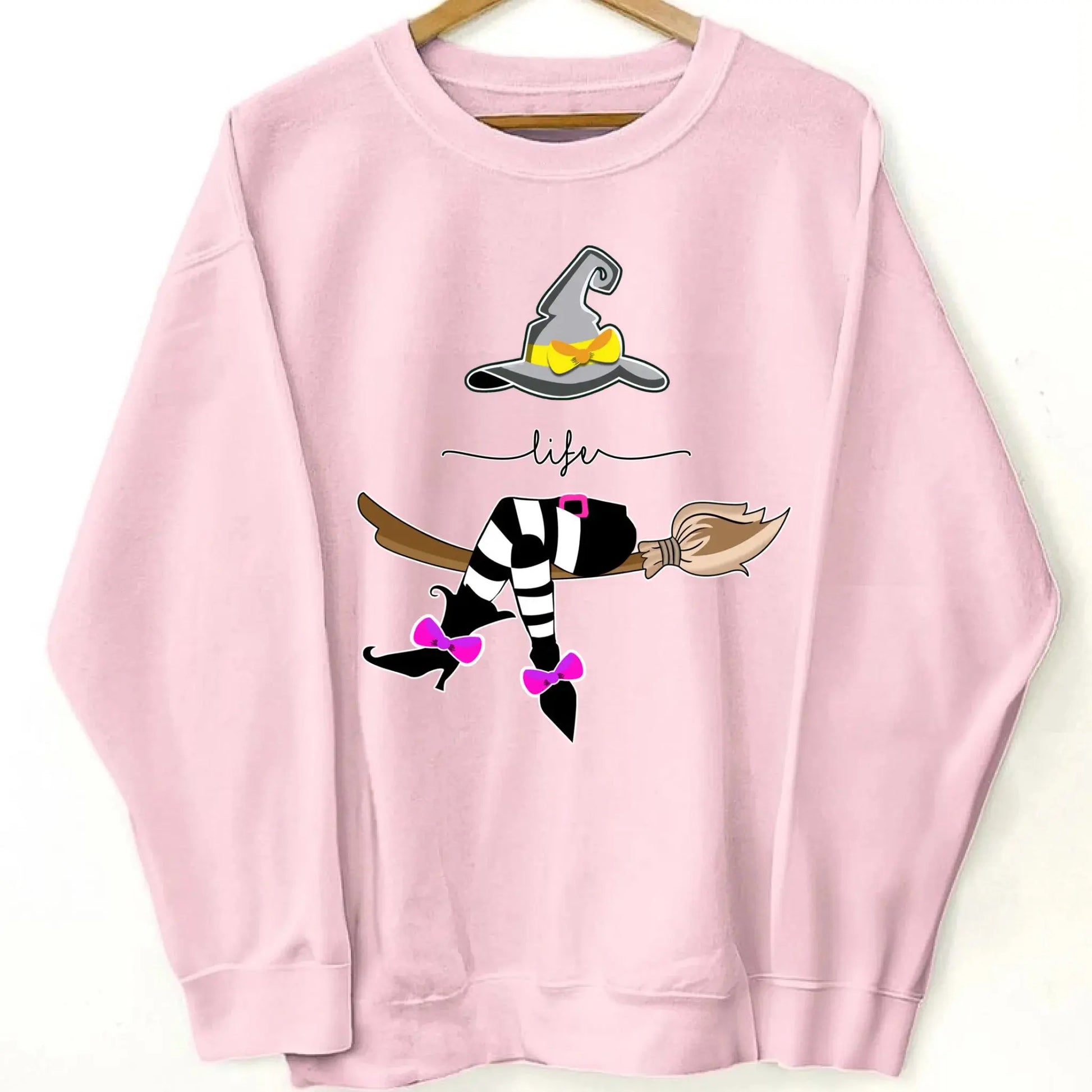 Grandma Life Witch Halloween Design – Personalized Sweatshirt with Kids’ Names – Fun Spooky Gift for Grandma, Nana or Mimi  Ezcustomize