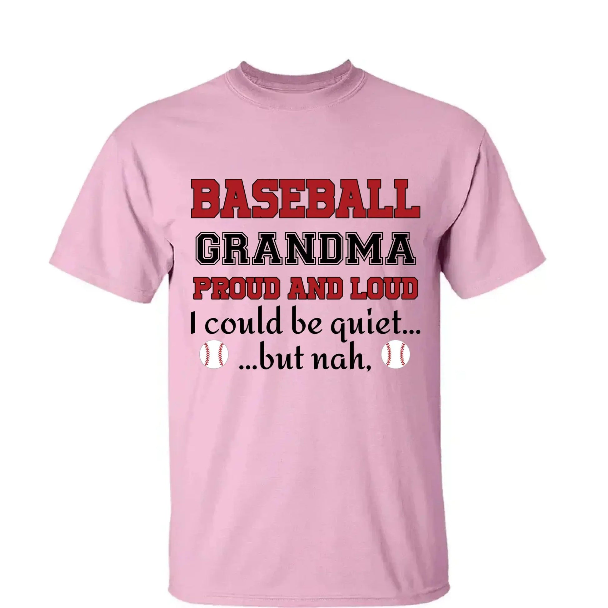 Grandma Proud And Loud - Personalized Custom T Shirt - Birthday, Loving, Funny Gift for Grandma/Nana/Mimi, Mom, Wife, Grandparent  Ezcustomize