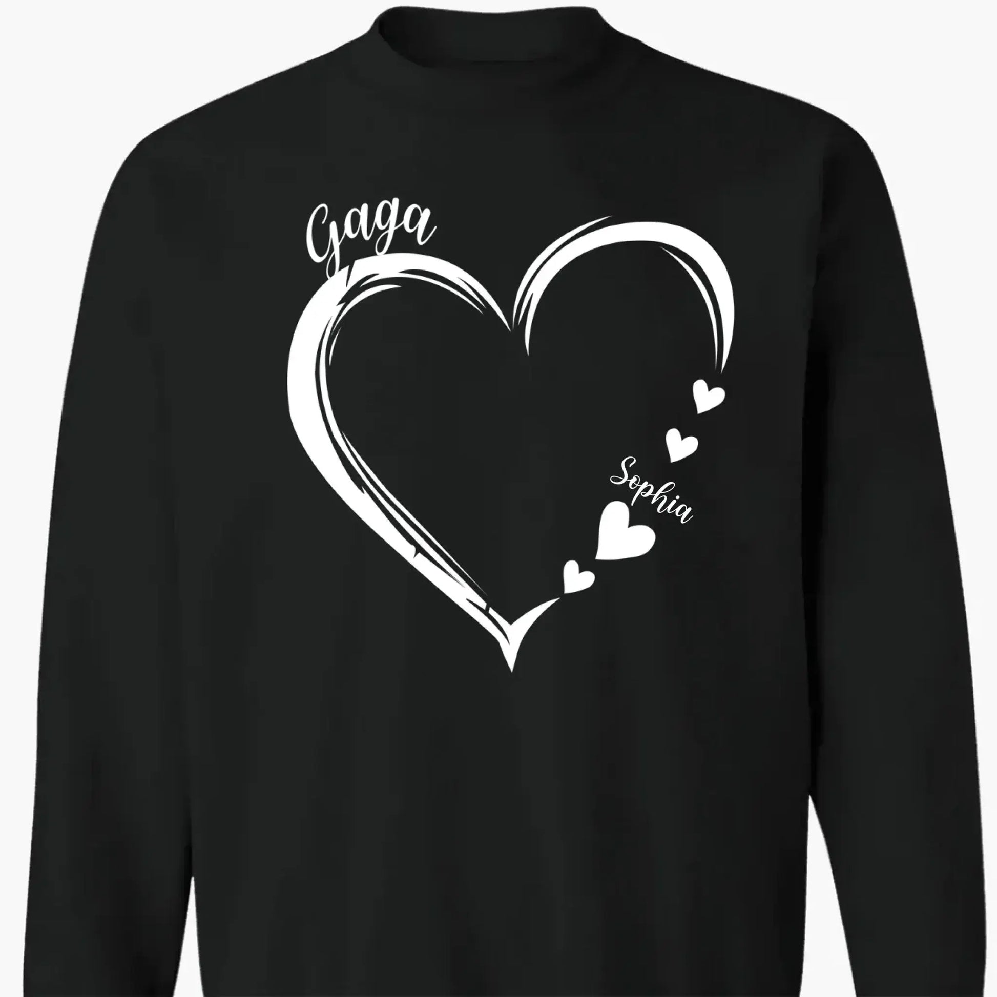 Grandma and Grandkids Hearts – Personalized Family Tee – Gift for Grandma  Ezcustomize
