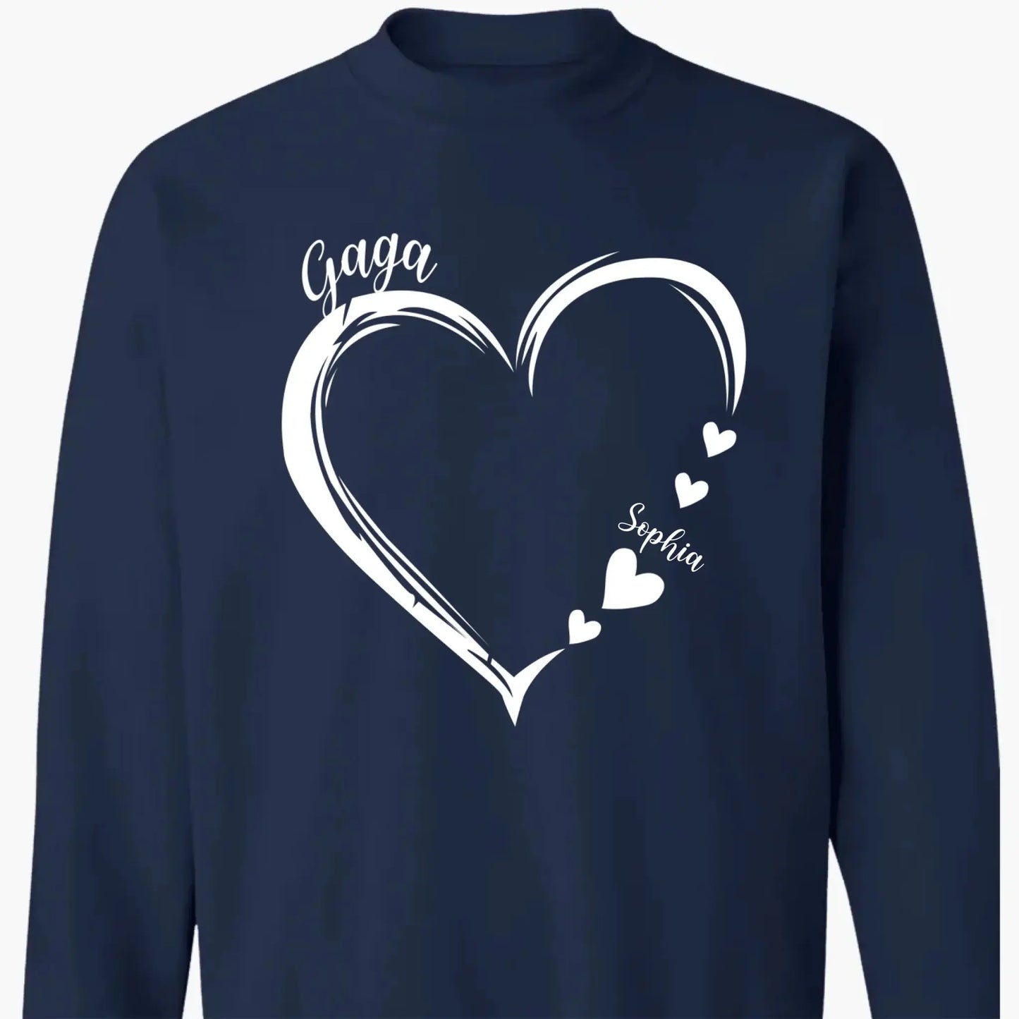 Grandma and Grandkids Hearts – Personalized Family Tee – Gift for Grandma  Ezcustomize