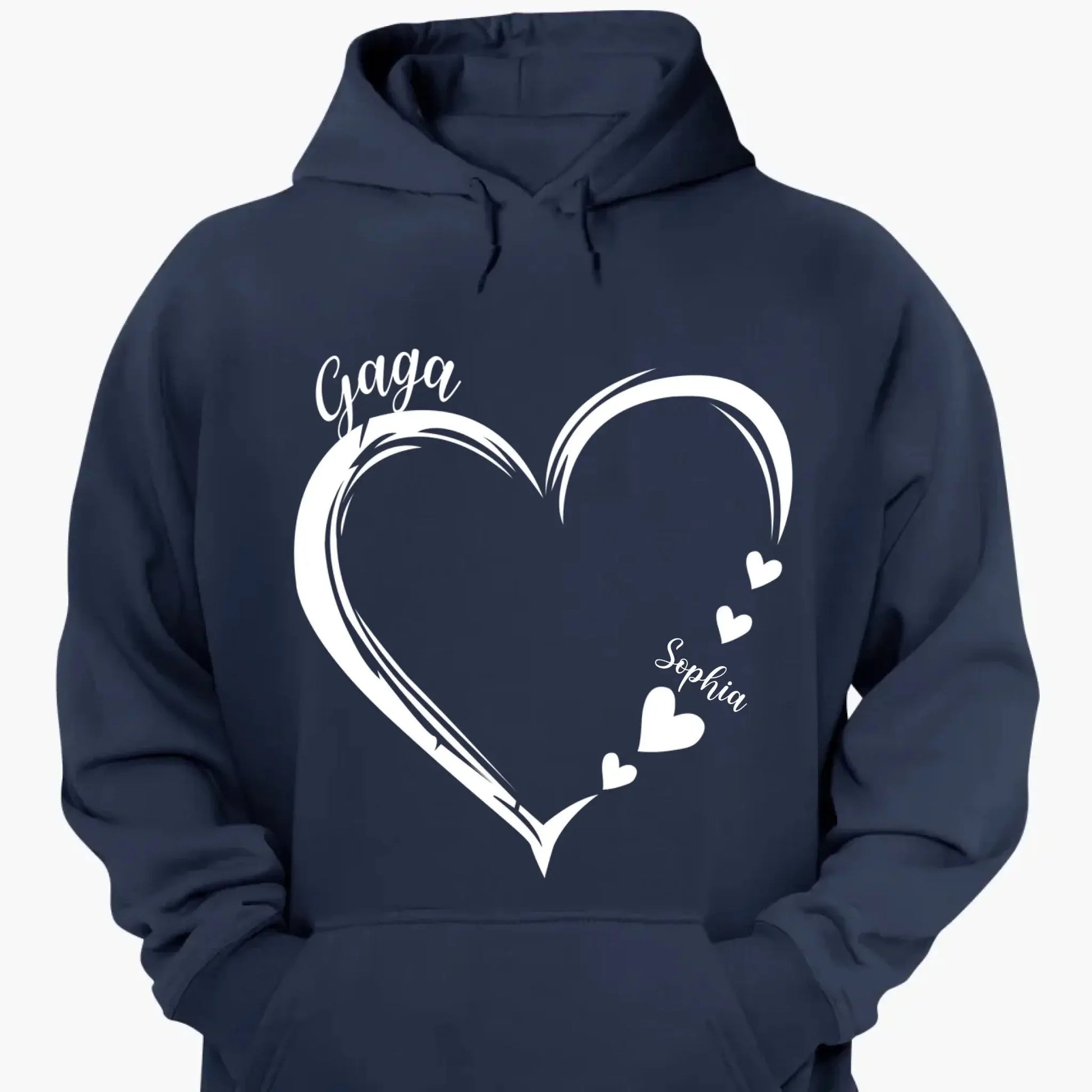 Grandma and Grandkids Hearts – Personalized Family Tee – Gift for Grandma  Ezcustomize