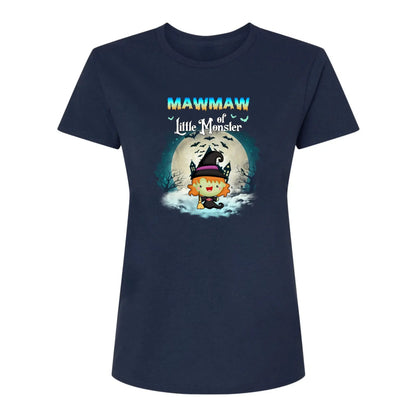 Grandma of Little Monsters – Personalized Halloween Shirt, Hoodie, or Sweatshirt – Funny Spooky Gift for Nana, Mimi, or Grandma  Ezcustomize