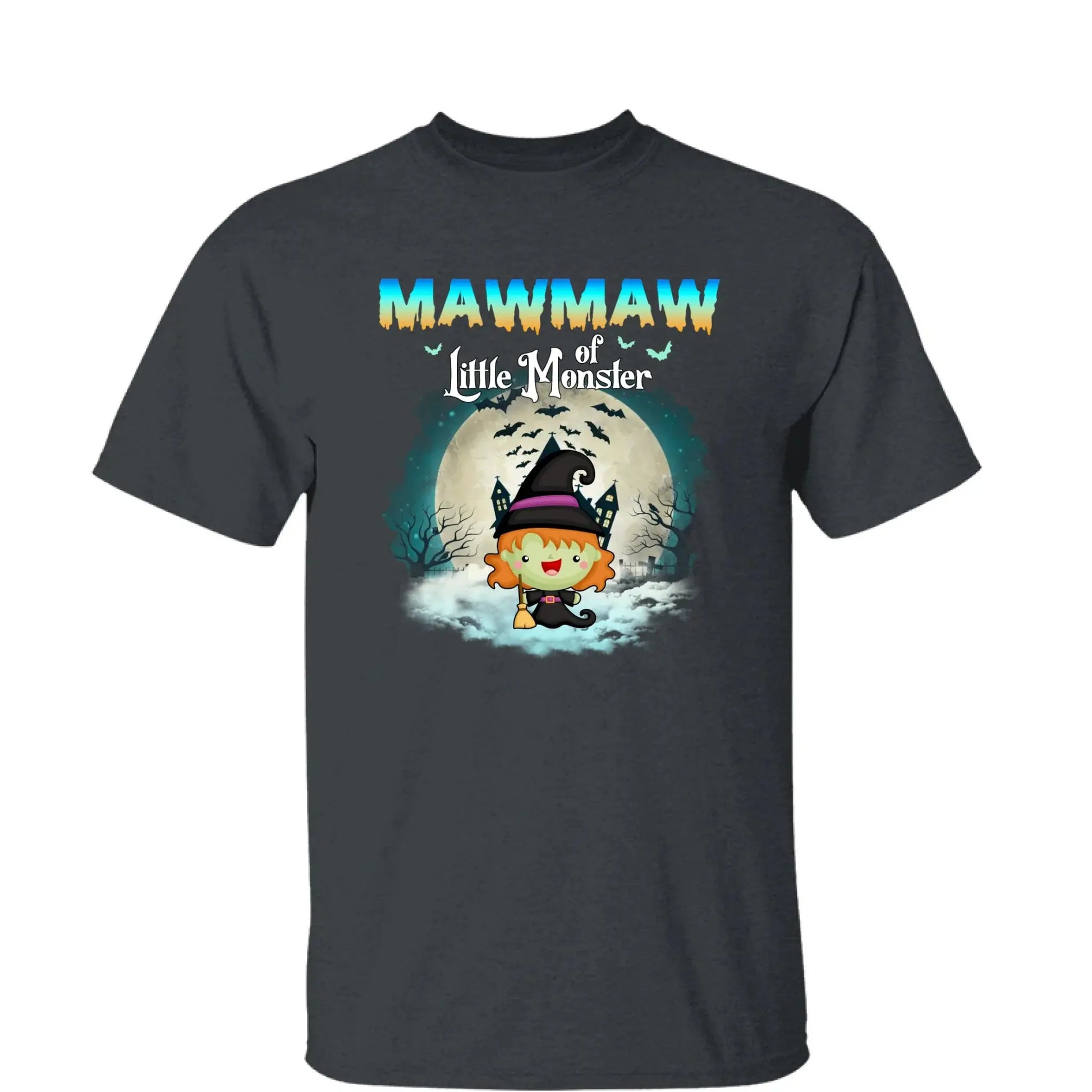 Grandma of Little Monsters – Personalized Halloween Shirt, Hoodie, or Sweatshirt – Funny Spooky Gift for Nana, Mimi, or Grandma  Ezcustomize