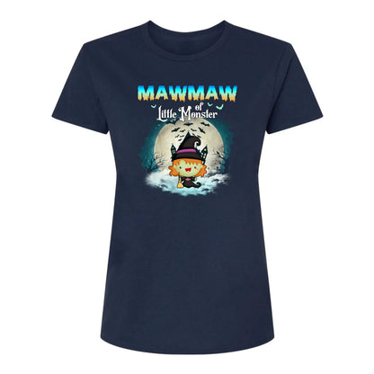 Grandma of Little Monsters – Personalized Halloween Shirt, Hoodie, or Sweatshirt – Funny Spooky Gift for Nana, Mimi, or Grandma  Ezcustomize