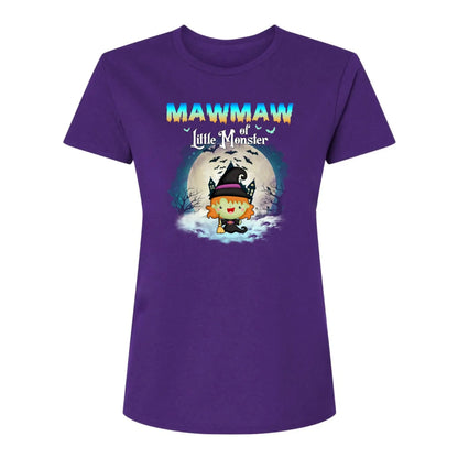 Grandma of Little Monsters – Personalized Halloween Shirt, Hoodie, or Sweatshirt – Funny Spooky Gift for Nana, Mimi, or Grandma  Ezcustomize