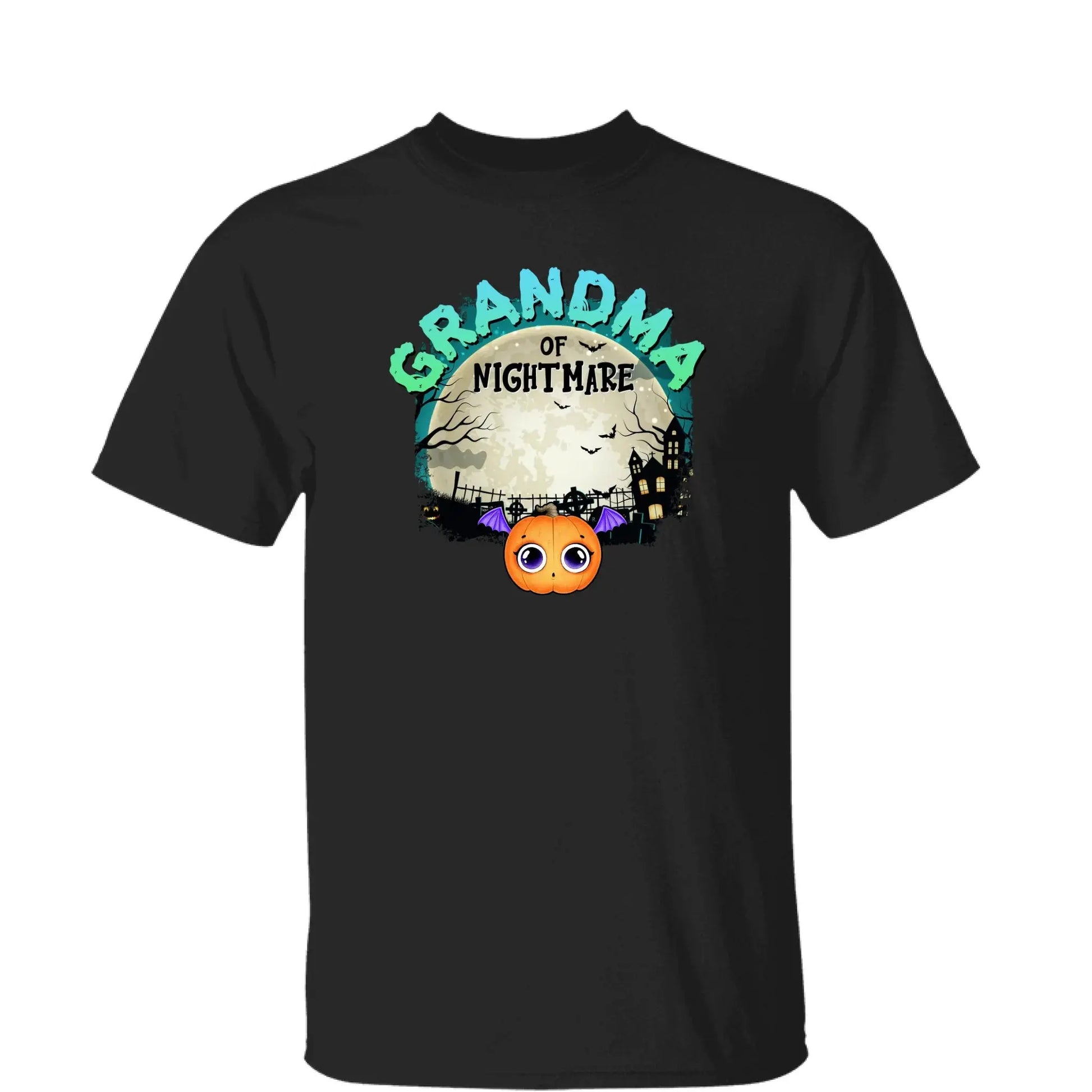 Grandma of Nightmares Halloween Theme – Personalized Shirt, Hoodie, or Sweatshirt – Funny Scary Gift for Spooky-Season Loving Grandmas  Ezcustomize