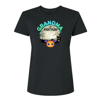 Grandma of Nightmares Halloween Theme – Personalized Shirt, Hoodie, or Sweatshirt – Funny Scary Gift for Spooky-Season Loving Grandmas  Ezcustomize