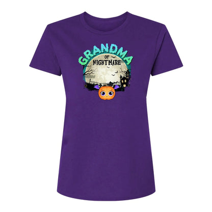 Grandma of Nightmares Halloween Theme – Personalized Shirt, Hoodie, or Sweatshirt – Funny Scary Gift for Spooky-Season Loving Grandmas  Ezcustomize