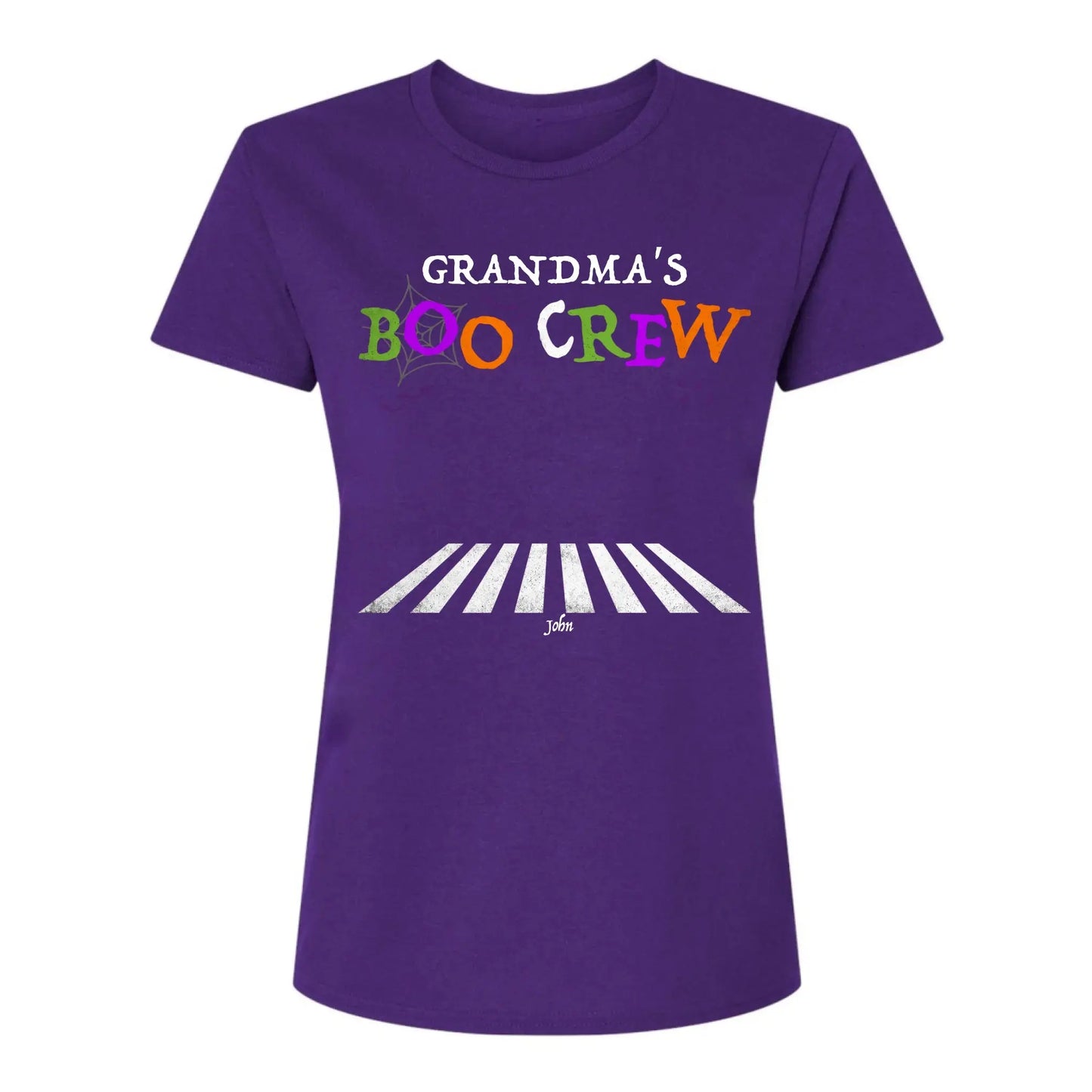 Grandma's Boo Crew Halloween Shirt – Personalized Custom T-shirt with Grandkids' Names, Cute Halloween Gift for Grandma, Nana, Mimi, or Mom  Ezcustomize