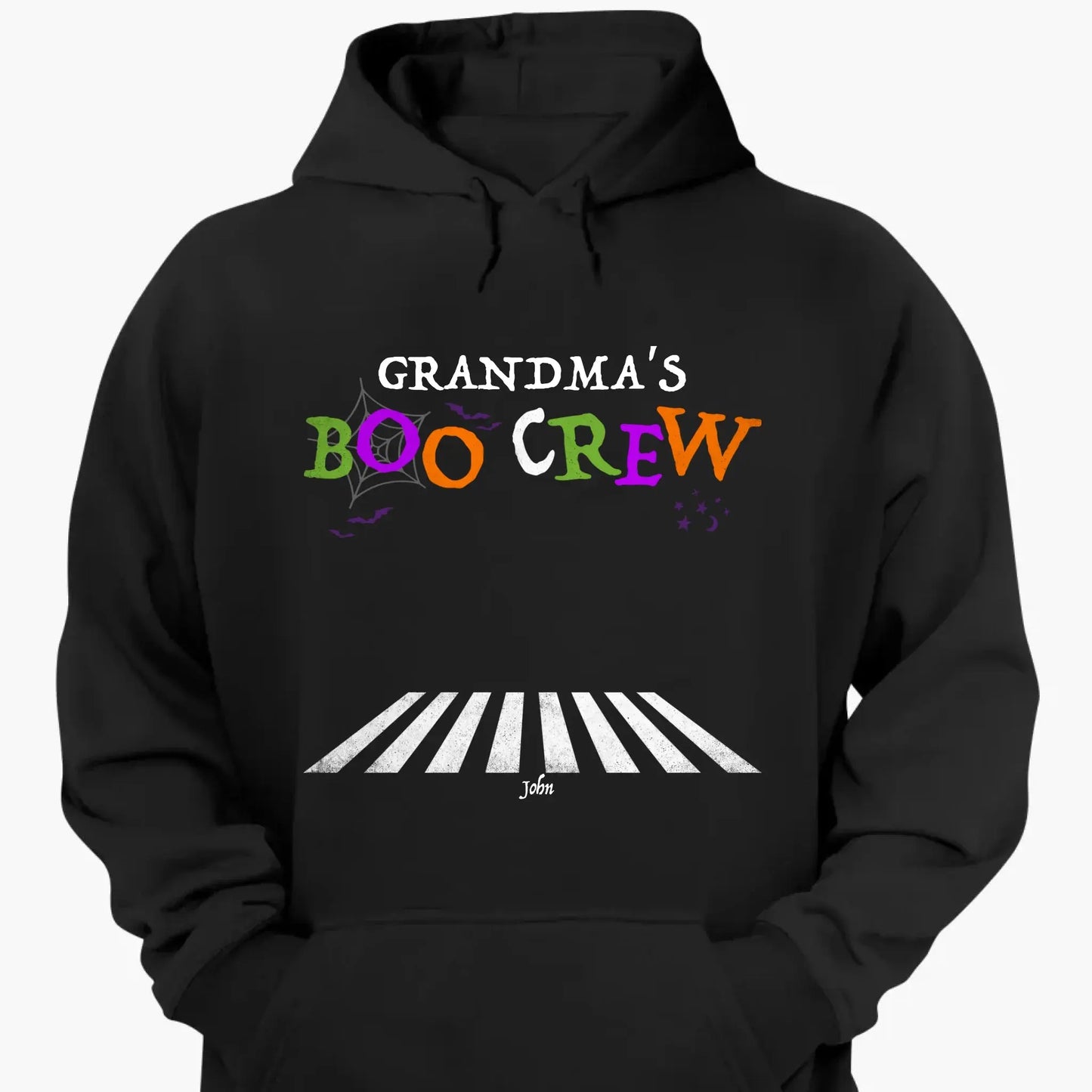 Grandma's Boo Crew Halloween Shirt – Personalized Custom T-shirt with Grandkids' Names, Cute Halloween Gift for Grandma, Nana, Mimi, or Mom  Ezcustomize