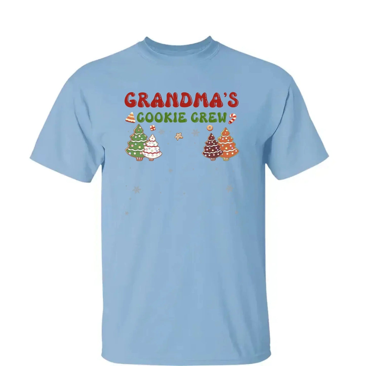 Grandma’s Cookie Crew – Personalized Shirt – Fun Custom Baking Tee & Sweet Gift for Grandma, Nana, or Mimi from Grandkids & Family  Ezcustomize