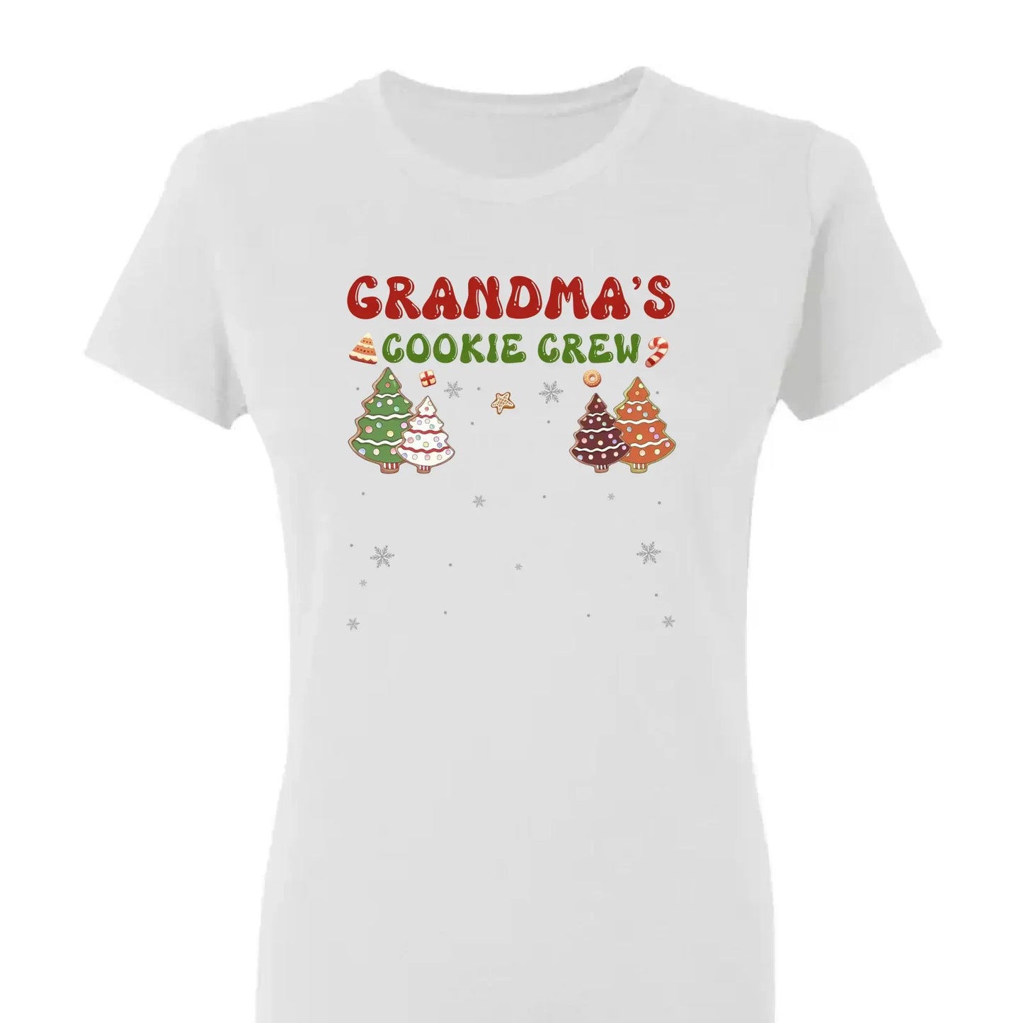 Grandma’s Cookie Crew – Personalized Shirt – Fun Custom Baking Tee & Sweet Gift for Grandma, Nana, or Mimi from Grandkids & Family  Ezcustomize