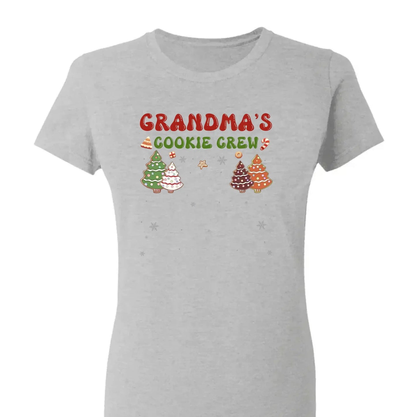 Grandma’s Cookie Crew – Personalized Shirt – Fun Custom Baking Tee & Sweet Gift for Grandma, Nana, or Mimi from Grandkids & Family  Ezcustomize