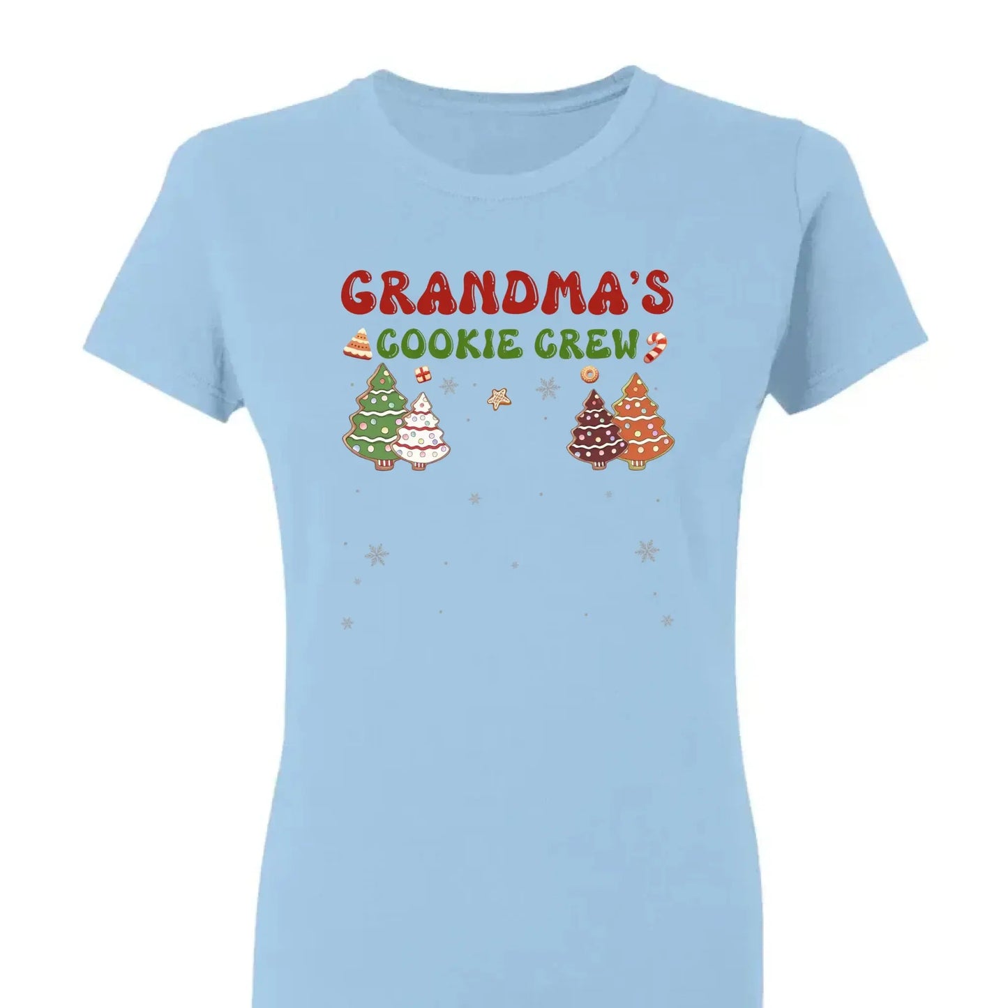 Grandma’s Cookie Crew – Personalized Shirt – Fun Custom Baking Tee & Sweet Gift for Grandma, Nana, or Mimi from Grandkids & Family  Ezcustomize