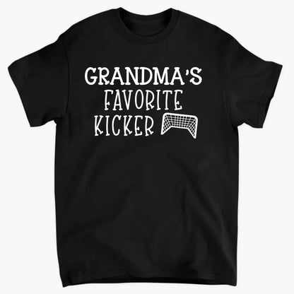 Grandma’s Favorite Kickers Soccer Shirt – Personalized T-Shirt with Kids’ Names – Gift for Soccer Grandma or Mom  Ezcustomize