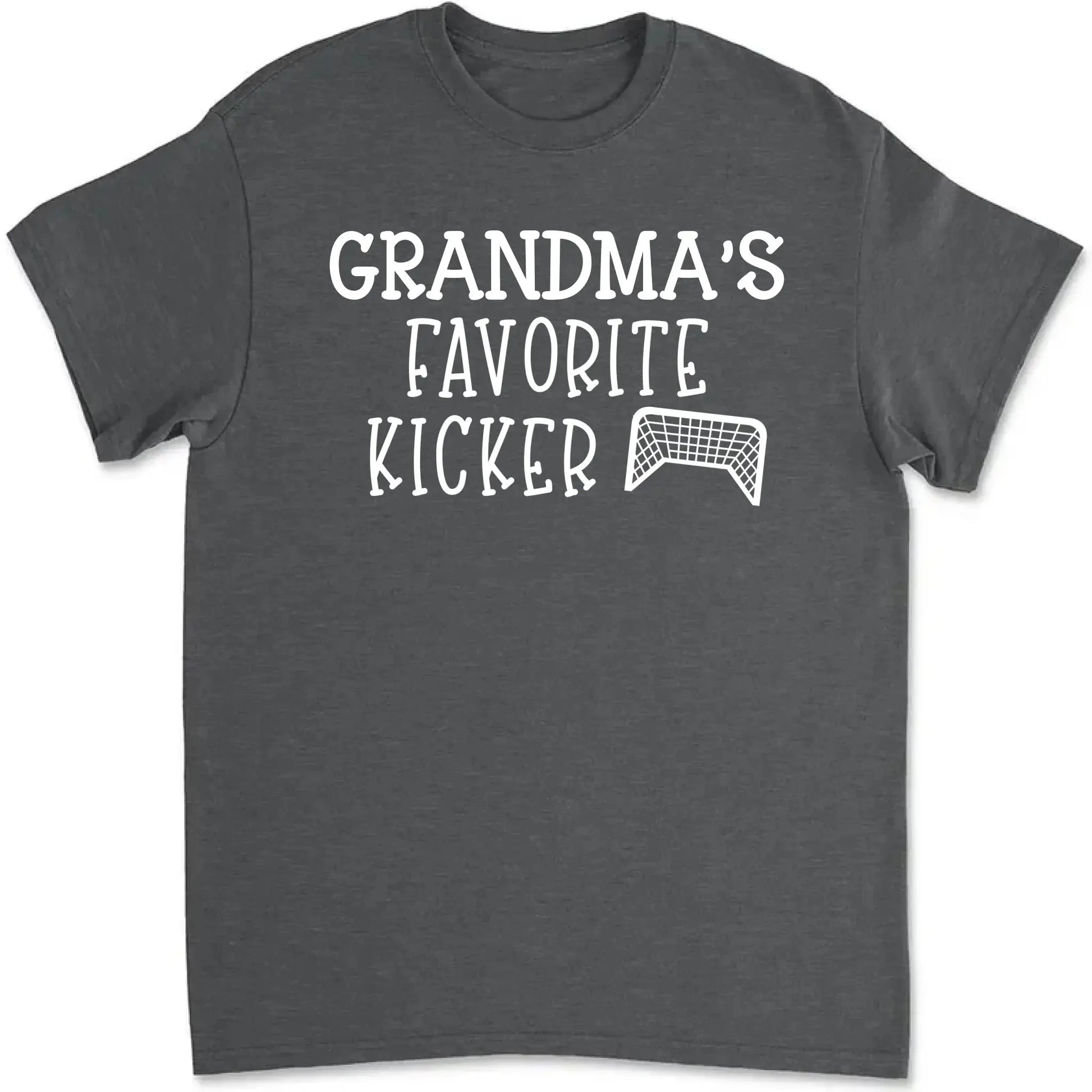 Grandma’s Favorite Kickers Soccer Shirt – Personalized T-Shirt with Kids’ Names – Gift for Soccer Grandma or Mom  Ezcustomize