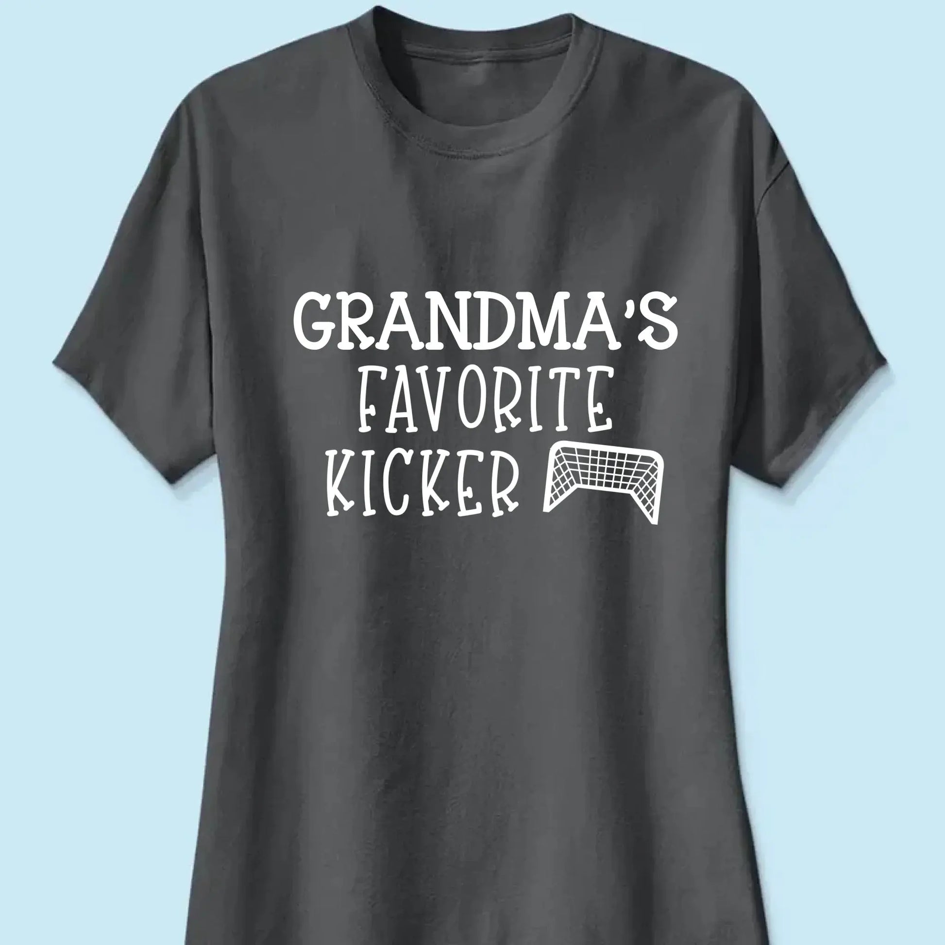 Grandma’s Favorite Kickers Soccer Shirt – Personalized T-Shirt with Kids’ Names – Gift for Soccer Grandma or Mom  Ezcustomize