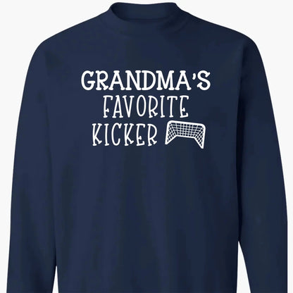 Grandma’s Favorite Kickers Soccer Shirt – Personalized T-Shirt with Kids’ Names – Gift for Soccer Grandma or Mom  Ezcustomize
